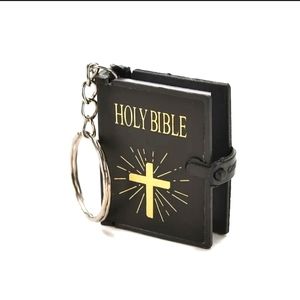 Bible Keychain Charm NEW